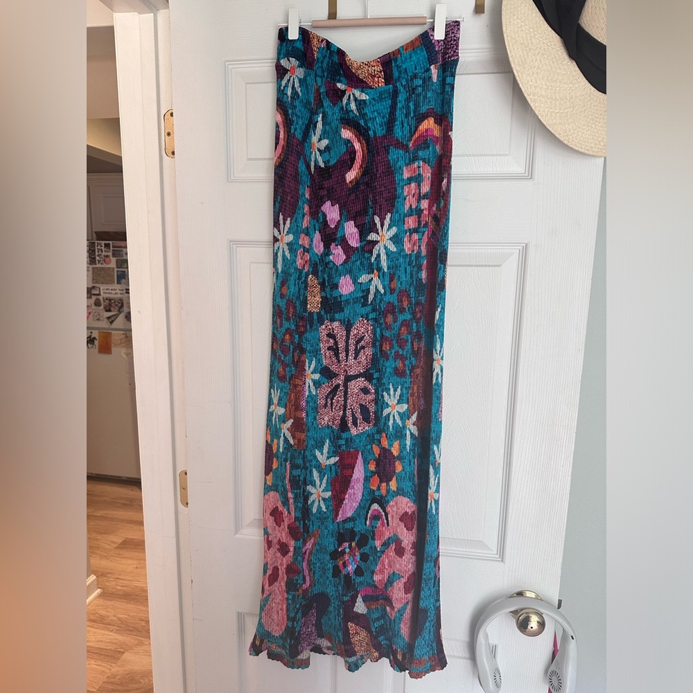 Farm Rio for Anthropologie Maxi Skirt. M